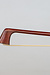 Italian Andrea PROIETTI round Pernambuco cello bow, silver mounted, personal model, 81.4 g, ITALY