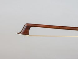 Christopher English cello bow, silver-mounted, 82.1g