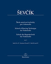 Barenreiter Sevcik: School of Bowing Technique for Violoncello, Op.2, Book 2, Section 3 and 4 (cello) Barenreiter