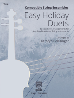 Carl Fischer Griesinger, K.: Easy Holiday Duets: 30 Easy Level Arrangements (viola part) CF
