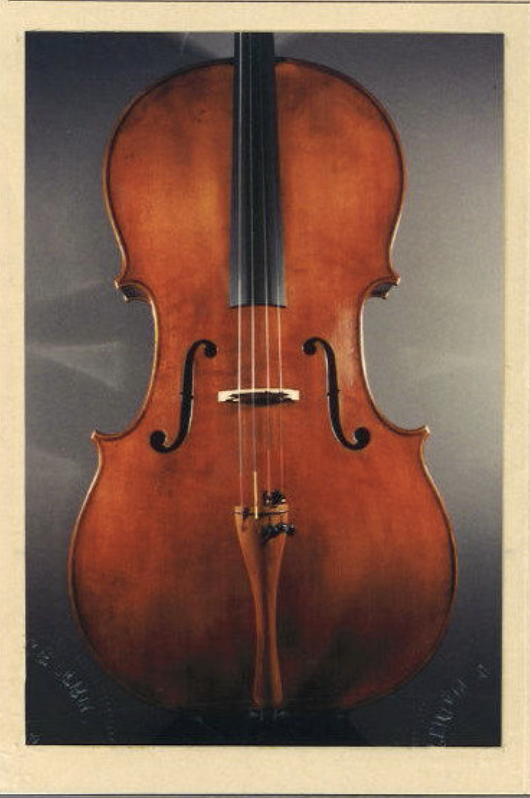 Helmuth Keller & Son cello, 1995, Philadelphia, USA, with certificate