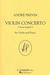 HAL LEONARD Previn, Andre: Violin Concerto ''Anne-Sophie'' (violin & piano)
