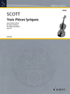 HAL LEONARD Scott, Cyril: Trois Pieces lyriques, Op. 73 (violin & piano)