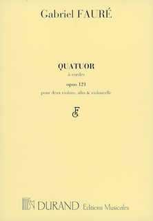 HAL LEONARD Faure: String Quartet Op.121 (string quartet)