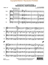 HAL LEONARD Schifrin, Lalo: Mission Impossible-Pops for String Quartet (score and parts)