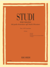 RICORDI Perlini: Studies for Violin Vol 2: IV-V Positions from Elementary to Kreutzer Studies (violin) RICORDI