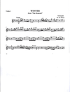 HAL LEONARD Vivaldi, Antonio (Fraser): Winter from the Four Seasons - Largo (String Quartet)