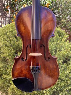 A.E. Fischer violin, #412, ca 1910, Bremen, GERMANY