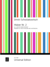Universal Edition Shostakovich (Brooker): Waltz No.2 (viola and cello)