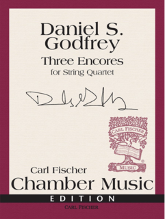 Carl Fischer Godfrey: Three Encores for String Quartet (string quartet) FISCHER