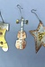 Pilgrim Ornament, Heart Star, copper, silver and brass