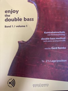 Reinke: enjoy the double bass volume 1 (bass and piano) BH