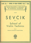 HAL LEONARD Sevcik (Mittell): School of Violin Technique, Op.1, Bk.2 (violin)