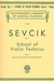 HAL LEONARD Sevcik (Mittell): School of Violin Technique, Op.1, Bk.2 (violin)