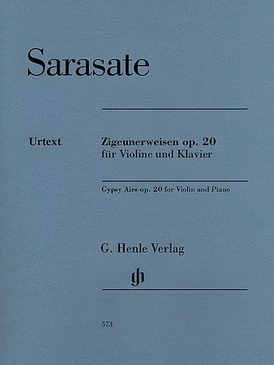 HAL LEONARD Sarasate, Pablo de: Zigeunerweisen Op. 20- Gypsy Airs for Violin and piano