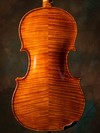 Canadian Pauline Kotlarz violin, rose decorated Viotti-style, 2018, with golden-red oil varnish, Cranbrook, BC, CANADA, with makers certificate of authenticity