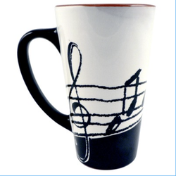 AIM Gifts Music Note Coffee Mug 16oz