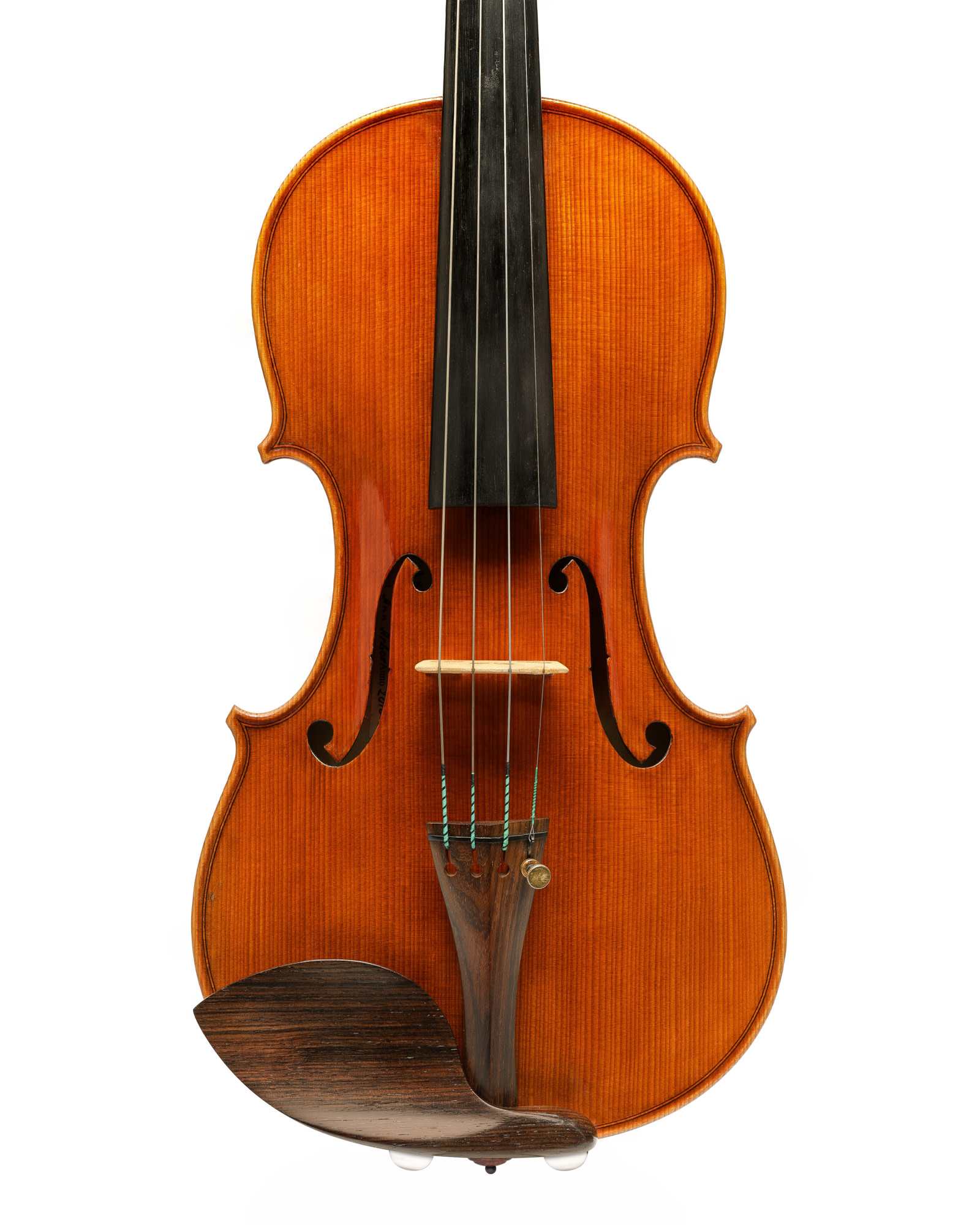 Ashot Vartanian violin, birdseye maple back and sides, 2010, Ann Arbor, Michigan USA