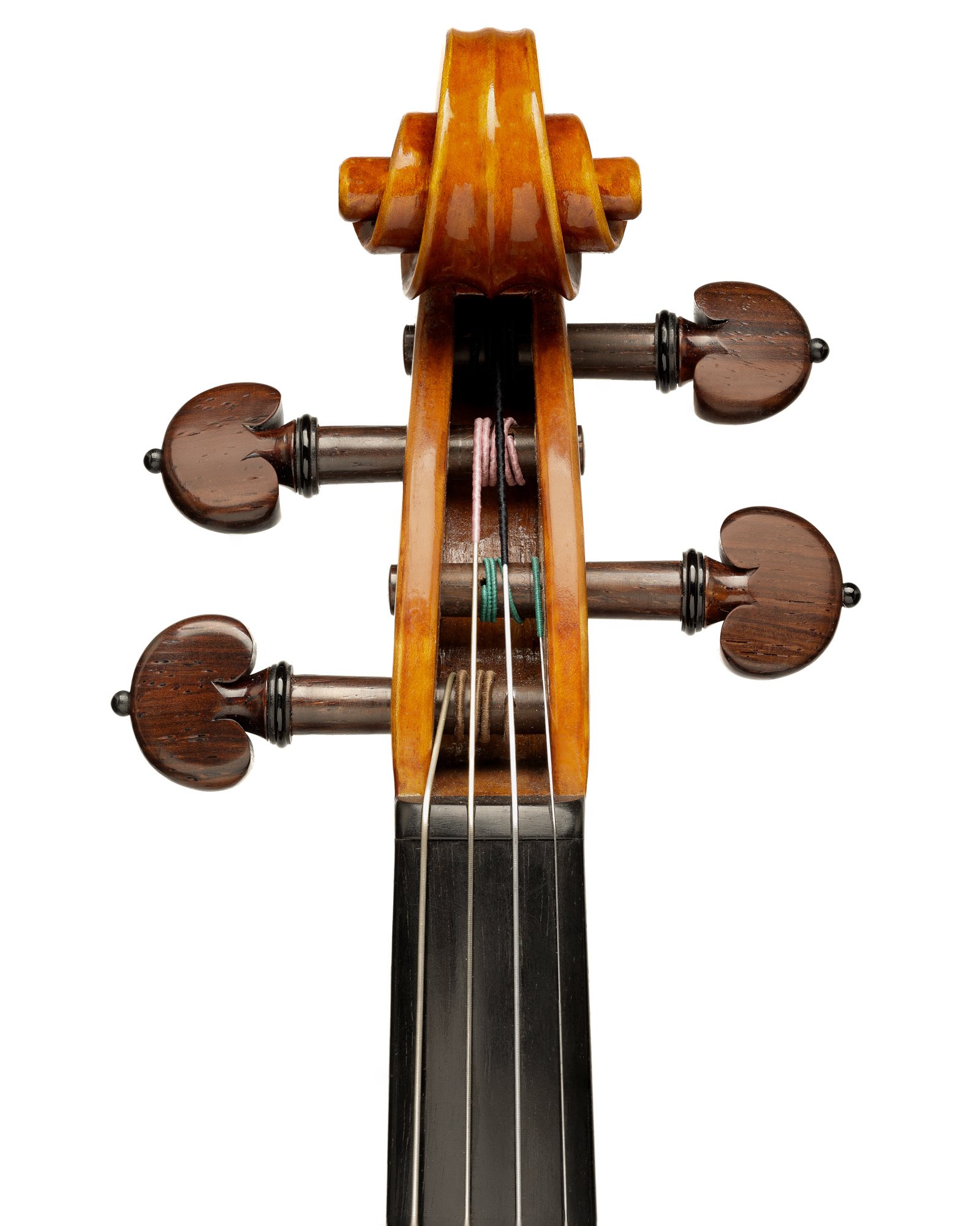 Ashot Vartanian violin, birdseye maple back and sides, 2010, Ann