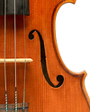 Ashot Vartanian violin, birdseye maple back and sides, 2010, Ann Arbor, Michigan USA