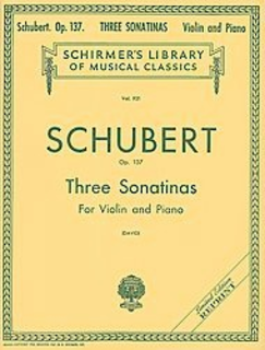 HAL LEONARD Schubert, Franz: 3 Sonatinas Op.137 (violin & piano)
