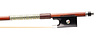 Thomas Dignan silver violin bow #859, deluxe flamed octagonal stick, 60.5 grams, Boston, USA