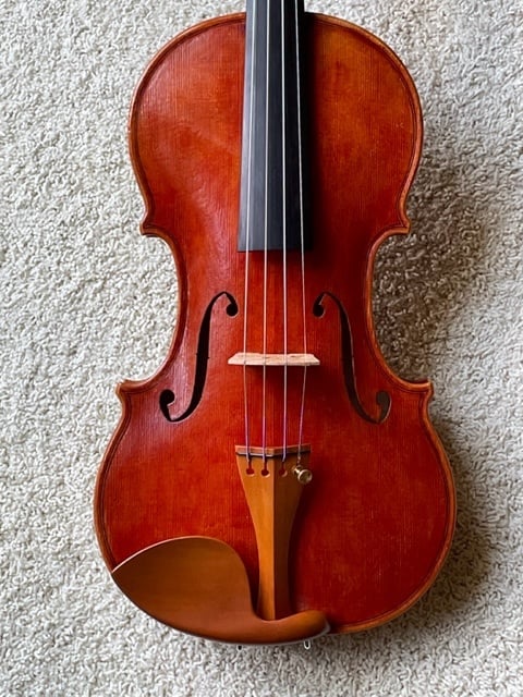 Antonio Rizzo 4/4 violin, PB, 2022, Torrace, California, USA - Metzler Violin