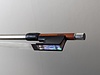 Jesse BERNDT pernambuco violin bow, ebony/silver, plain frog, Minneapolis, MN, USA 60.1g