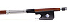 K. P. Lee  silver mounted round cello bow, #16, with silver tinsel and silver wire grip, 80.9 grams, USA