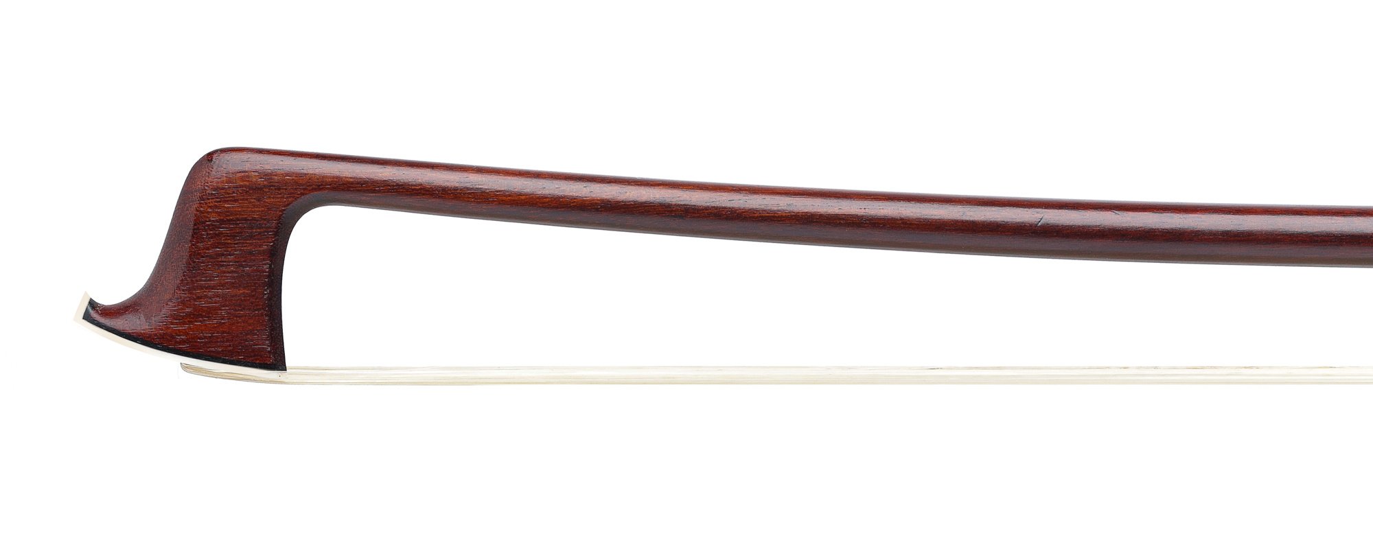 French Cuniot-Hury violin bow branded LUPOT, Mirecourt, FRANCE, with Raffin certificate of authenticity