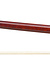 DAVID RUSSELL YOUNG cello bow, octagonal Pernambuco stick with silver mounted ebony frog, 80.9 grams, Colorado, USA