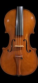 Shahram and Saeid Rezvani violin, 2020, RBIS 669, Strad model, Los Angeles, CA