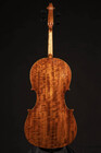 Italian Paolo Vettori cello, 2023, highly figured poplar, Florence | Metzler Violins