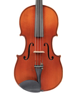 French Marc Laberte 16.5" viola, w. repaired neck, circa 1920, Mirecourt, FRANCE