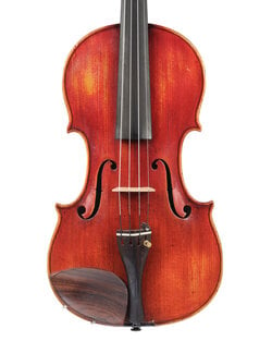 European Aloysius Azzola red European violin, revarnished, ca 1930