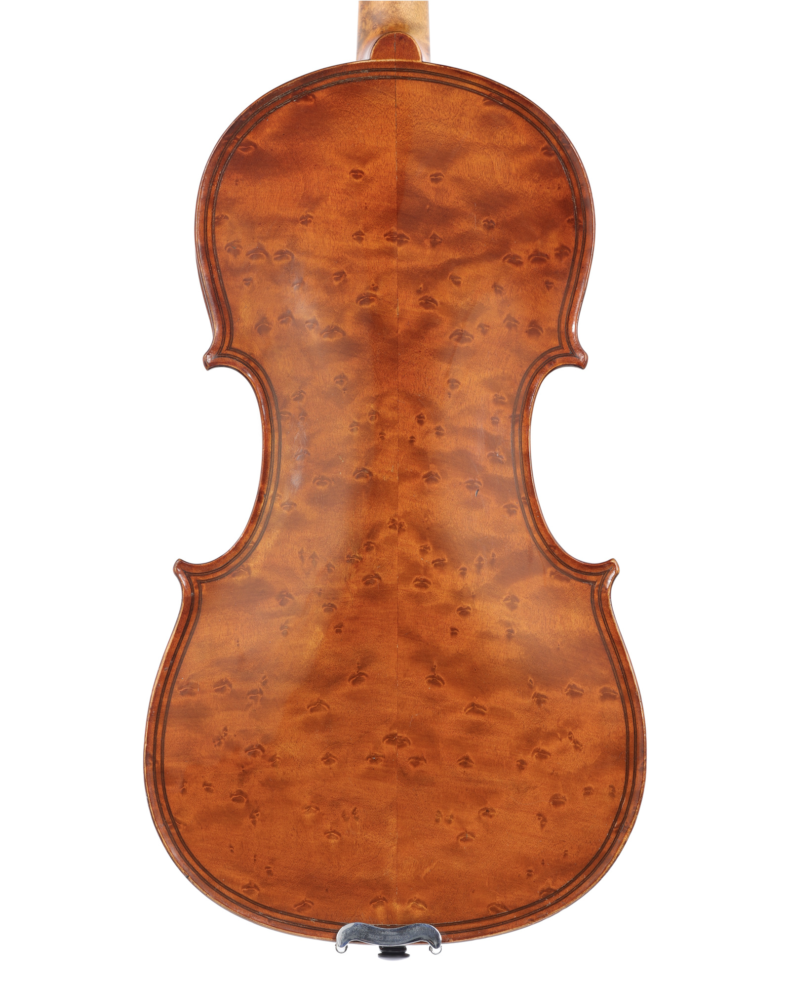 Giovan Paolo Maggini 1624 Brescia" labeled violin with birds-eye repaired, 1920, Germany - Metzler Shop