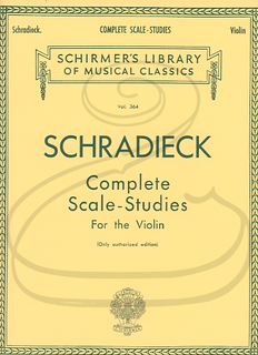 HAL LEONARD Schradieck: Complete Scale Studies (violin) Schirmer