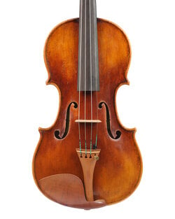 ANGELI EURO 4/4 Violin (old European wood) with highly figured maple