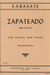 International Music Company Sarasate, Pablo de (Francescatti): Zapateado Op.23 No.2 (violin & piano)