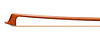 David R. Young violin bow, silver-mounted Thomassin model, round Pernambuco stick, Ferrule stamped "G.B. 1916".  Ferrule has been recycled from an old bow.  Branded under the frog, 61.1 g., USA