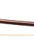 European Old silver cello bow branded "135" on frog, 74.5g