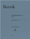 Bartok (Somfai): String Quartet No. 1, Op. 7 (string quartet) HENLE