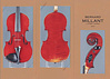 French Joseph HEL violin #603, 1901, Lille, FRANCE, Bernard Millant certificate, signed, dated, and numbered internally