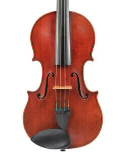 French Joseph HEL violin #591, 1901, Lille, FRANCE, H. Köstler certificate, signed, dated, and numbered internally