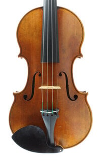 George Yu violin, 2021, antiqued, with one-piece back, Louisville, Kentucky, USA