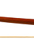 *W.E. Dörfler*** violin bow, dark round Pernambuco stick, ebony & silver mounted frog, Parisian eyes, fancy button, 61 g. GERMANY