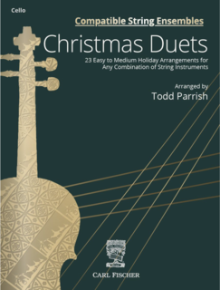 Presser Parrish: Compatible String Ensembles: Christmas Duets (cello) FISCHER
