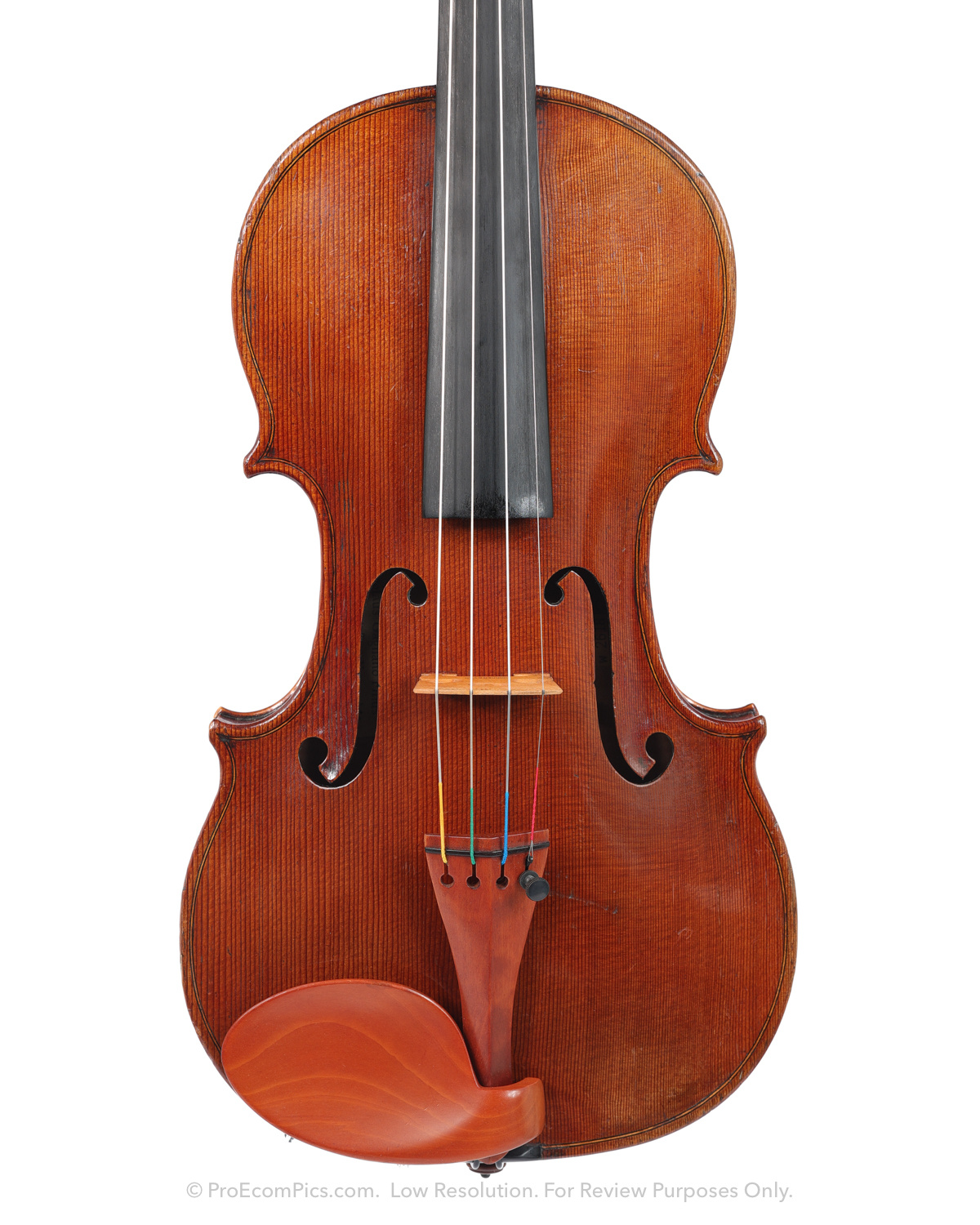 English G. Wulme-Hudson violin, 1937, Nicolaus Gagliano 1743 copy, ENGLAND, Remenyi certificate