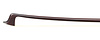 Japanese GUY JEANDEL* Pernambuco violin bow with silver mounted ebony frog