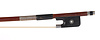 *ALBERT NURNBERGER* W. GERMANY branded viola bow, octagonal Pernambuco stick, silver mounted, 67.6 grams